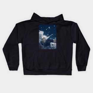 Night sky Mikey (rottmnt) Kids Hoodie